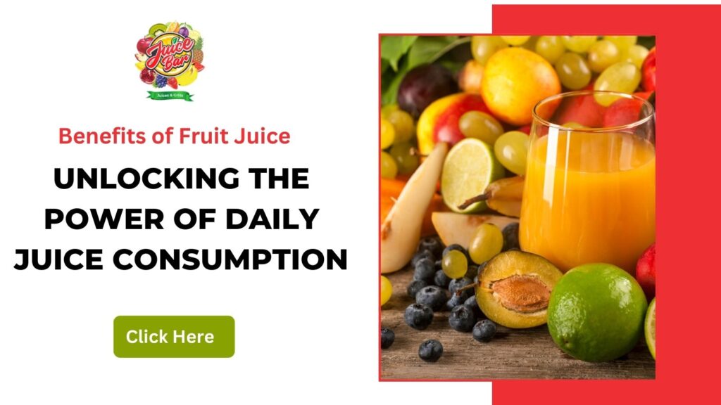 Benefits of Fruit Juice